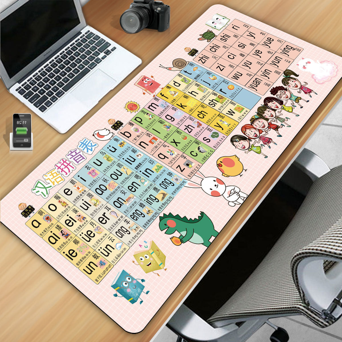 Mouse Pad Dropshipping Personalized Large English Shortcut Key Computer Office Use Cute Advertising Oversized Gaming Pad