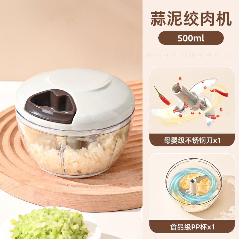 Directly from the Manufacturer: Garlic Masher, Manual Garlic Grinder, Fruit Puree Maker, Baby Food Processor, Garlic Paste Tool