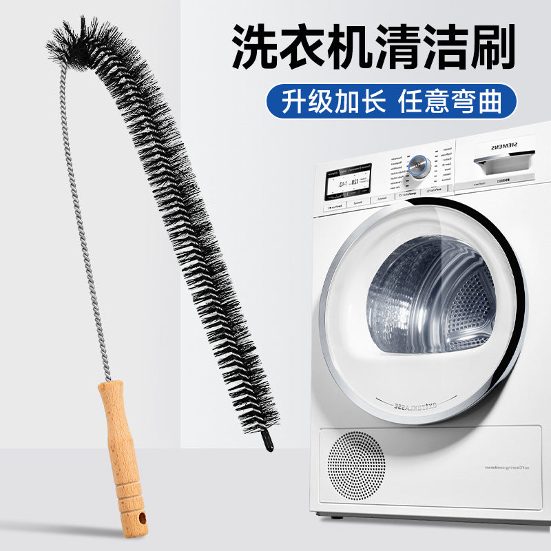 Washing Machine Cleaning Brush, Drum Inner Wall Gap Brush, Bendable Washing Machine Cleaning Inner Drum Inner Wall Long Brush