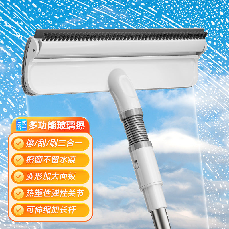 Cleaning Spray Glass Scraper, Specialized Cleaning Tool for Housekeeping and Maintenance, Window Washing and Glass Cleaning Magic Tool