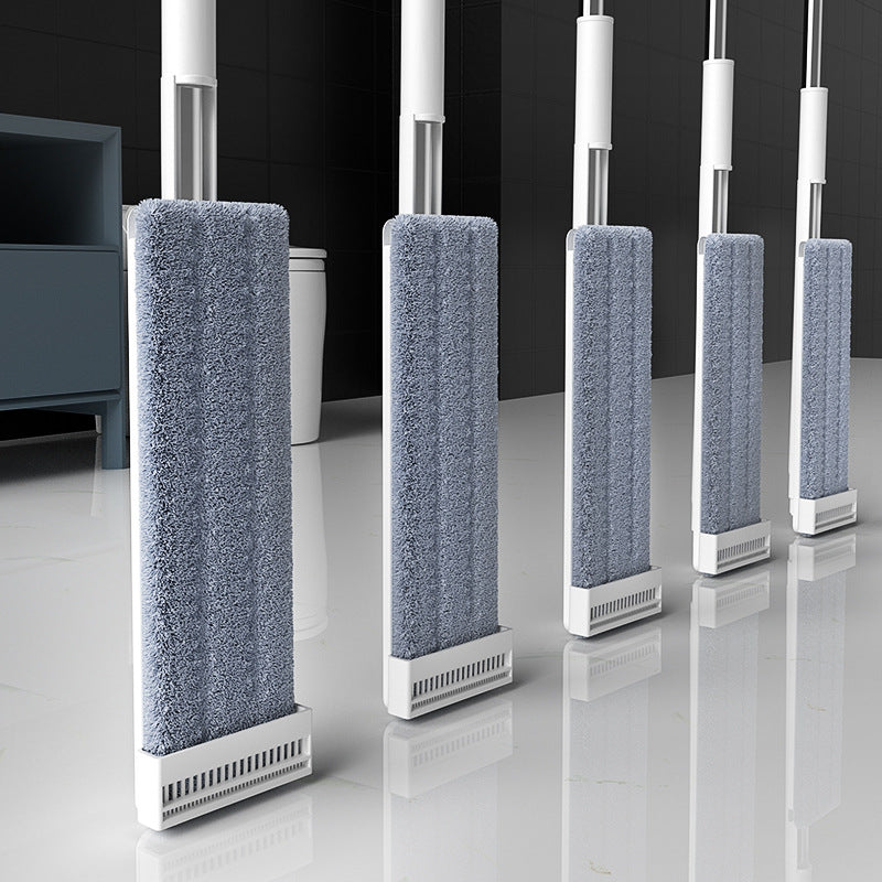 Mop for Home Use, One-Step Clean, Hands-Free, Flat New Model, Office Lazy Cleaning Tool, Floor Mop