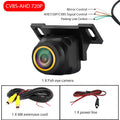 Fisheye Lens HD Reverse Camera CVBS AHD Full Night Vision Waterproof Universal Vehicle Rear View Safety Monitoring Device