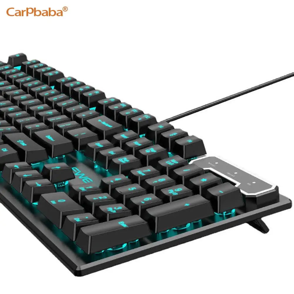 Carpbaba GX305A RGB USB Gaming Keyboard – 104 Keys