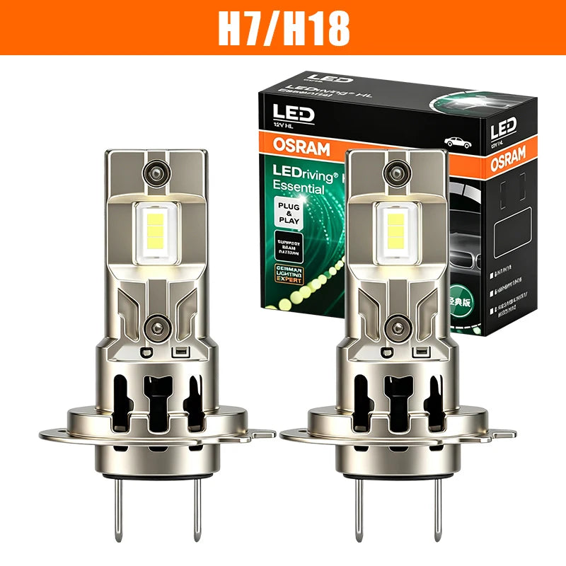 OSRAM Original H11 H8 H7 LED Headlamp Bulb Canbus Error Free 1:1 Car Lamp Plug&Play Turbo 9005 HB3 9006 HB4 H10 LED Headlight