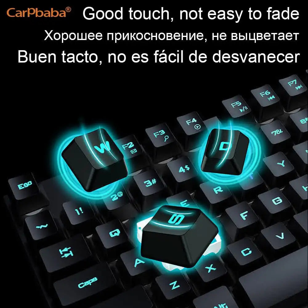 Carpbaba GX305A RGB USB Gaming Keyboard – 104 Keys