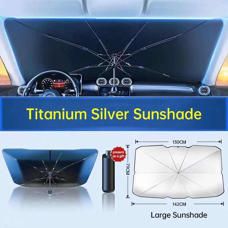Car Windshield Sunshades Front Shading Umbrella For Hyundai I20 I30 IX20 IX25 IX35 Elantra Accent Interior Garnish Accessories